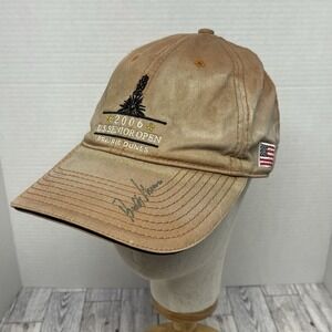 Signed 2006 U.S. Senior Open Prairie Dunes Marshal Hat - Watson, Doyle, Irwin +